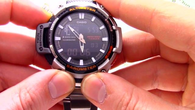 Часы Casio Outgear SGW-450HD-1B [SGW-450HD-1BER] - Инструкция, как настроить от PresidentWatches.Ru смотреть онлайн