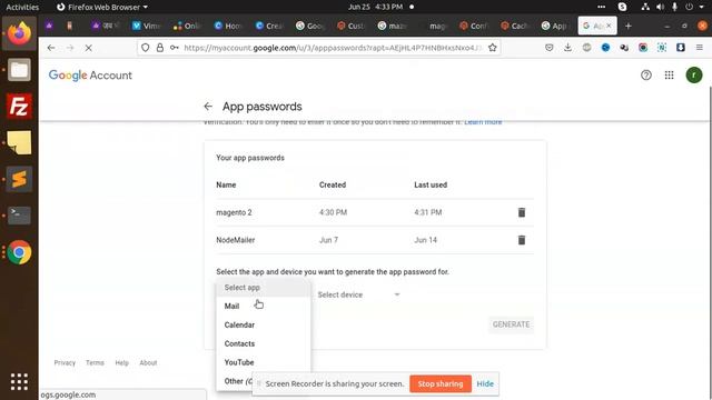 5.7.9 Application-specific Password Required | Application-specific Password Required. Gmail Accoun