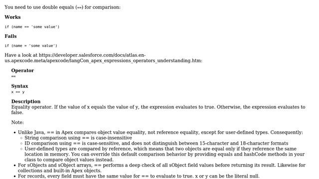 Salesforce: Error: Compile Error: Condition expression must be of type Boolean at line 8 column 9 смотреть онлайн