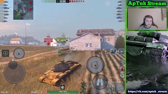 Учусь играть на 121B - соло стрим #1, WoT Blitz смотреть онлайн