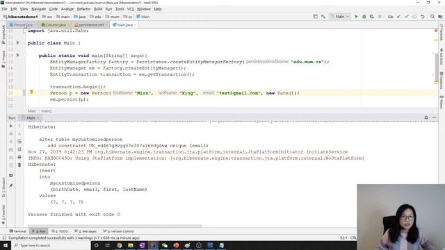 Hibernate - @Temporal смотреть онлайн