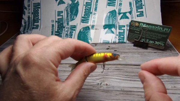 Обзор воблера Jackall Tiny Magallon MR по заказу Fmagazin