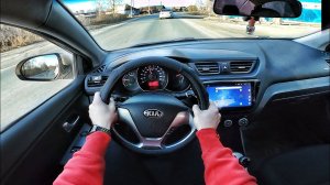 2015 KIA Rio 1.4 AT - POV TEST DRIVE