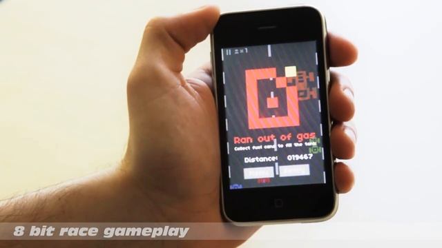 "8 Bit Race" iPhone/iPod touch game - GamePlay смотреть онлайн