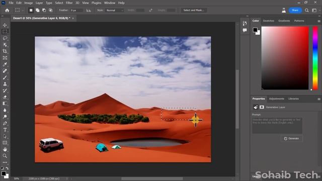 Creating Amazing Scenery with Generative Fill in Photoshop 2023 Beta смотреть онлайн