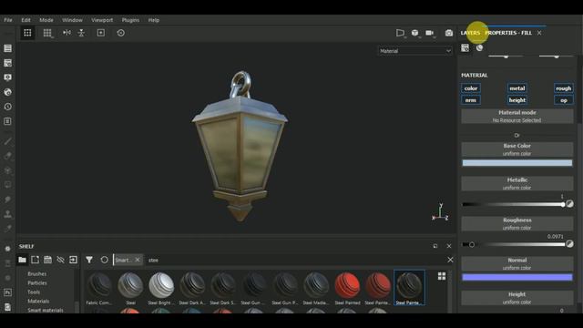 How to Make Glass in Substance Painter - Opacity Channel Tutorial смотреть онлайн