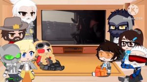 Overwatch reacts to Team Fortress 2 |episode 1: meet the scout|