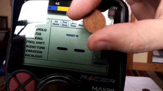 Silver, Copper, Bronze and Nickel coin ID numbers on the Makro Racer. смотреть онлайн