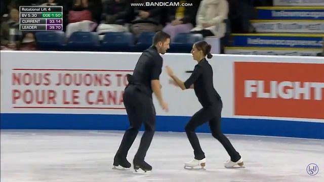 Lilah Fear / Lewis Gibson GBR RD Skate Canada GP 2019 смотреть онлайн