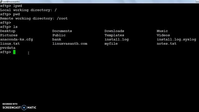 How to Upload and Download Files/Directories using SFTP&FTP in Linux смотреть онлайн