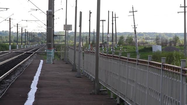 До вечерних сумерек. Разнообразие подвижного состава на пл. 300 км Московской жд и в её окрестностя смотреть онлайн