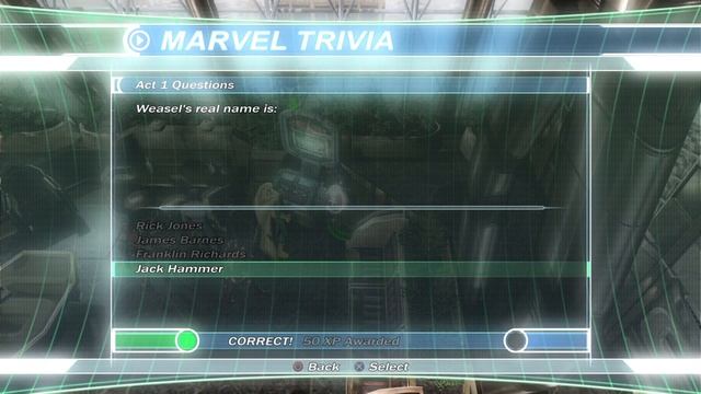 Marvel Ultimate Alliance Act 1 Trivia Correct Answers смотреть онлайн