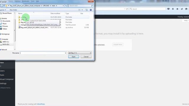 Visual Composer Addon - HTML5 Audio Player PRO - Installation смотреть онлайн