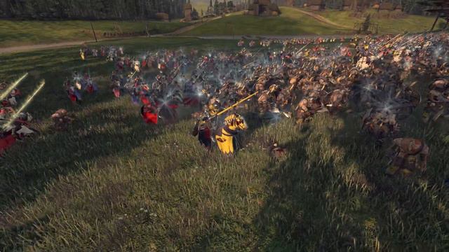 Norsca Vs Bretonnia - 40K Points, Epic Cinematic Battle, Total War: Warhammer 2