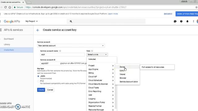 How to configure google service account for google drive operation смотреть онлайн