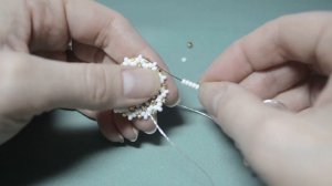 Серьги из бисера «Тайна».  Бисероплетение.  Мастер класс