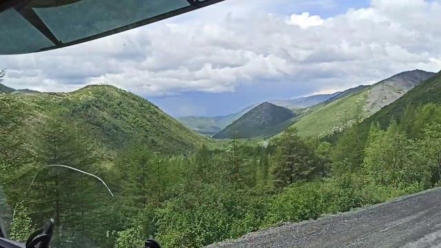 Пейзаж перевала Кулу! смотреть онлайн