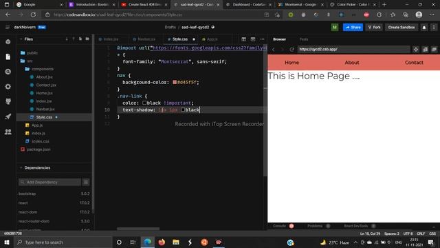 ERROR 404 & REACT ROUTING ??❄⛄ смотреть онлайн