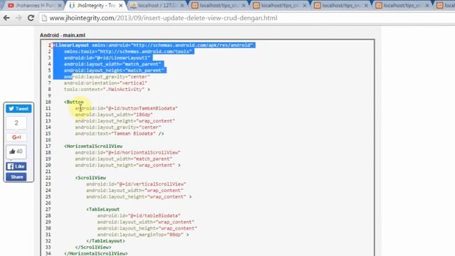 Creat Android Mysql, PHP, JSON - Crud ( Create, Edit, Delet ) смотреть онлайн