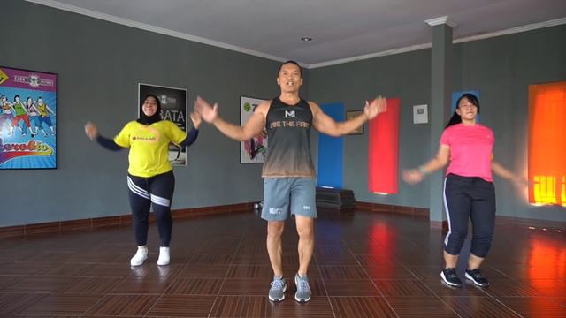 AEROBIK BERAT BADAN 100KG + CEPAT TURUN BERAT BADAN