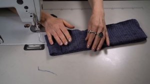 Как сделать трикотажный пояс в брюки или юбку