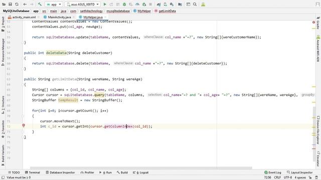 Select query in SQLite android हिन्दी, SQLite Database Tutorial Android смотреть онлайн
