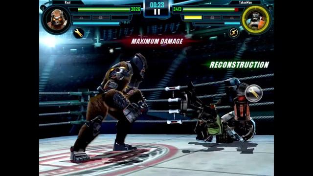 REAL STEEL WRB BRUTUS VS METRO New Robots UPDATE (Живая Сталь) смотреть онлайн