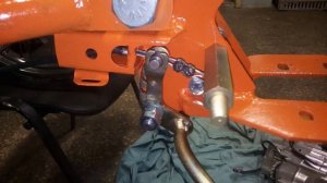 Установка двигателя 1P39FMA на Карпаты трайк.