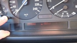 Сброс сервисного интервала БМВ Е39