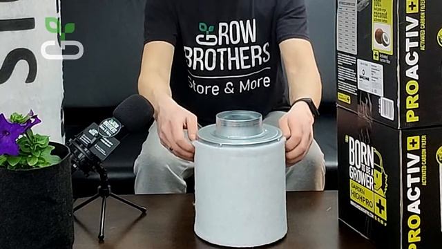 #21 Как выбрать фильтр для гроубокса? | Угольные фильтры | Grow Brothers #odor #фильтры #воздуховод смотреть онлайн