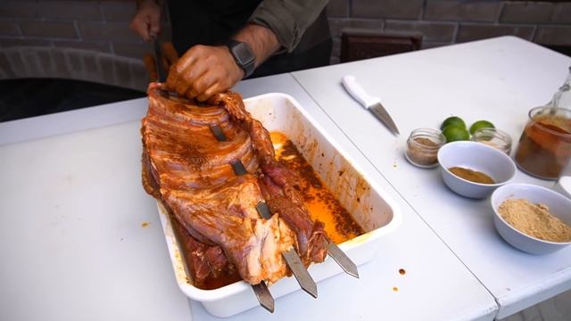 Рецепт сочного КАРЕ ЯГНЕНКА на мангале !!! смотреть онлайн