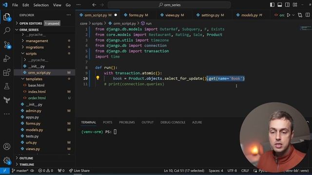 Django - select_for_update() function / Locking Database Rows смотреть онлайн