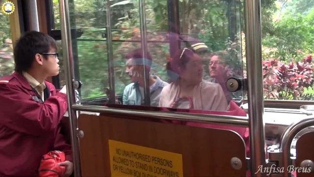 Захватывающий путь на трамвае на вершину пика Виктория. Гонконг. 48 смотреть онлайн