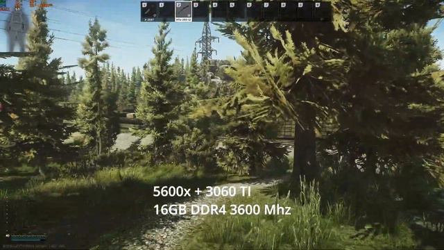 Escape From Tarkov | Ryzen 5600x + RTX 3060TI, 1440p Benchmark смотреть онлайн