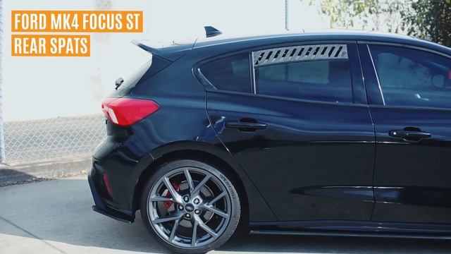 Ford MK4 Focus ST Flow-Lock Rear Diffuser with Rear Spats & Bolt On Accessories Range смотреть онлайн