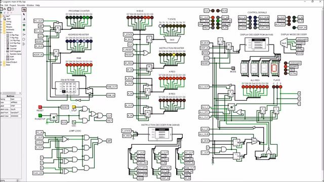 MySAP 8 Bit Computer Logisim In-Depth Part 5 смотреть онлайн
