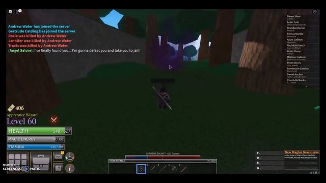 Roblox World of Magic - FULL Shadow Magic Showcase! смотреть онлайн