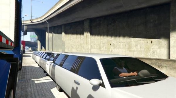 КРАФТ ГТА 5 - САМЫЙ ДЛИННЫЙ ЛИМУЗИН (5 ЛИМУЗИНОВ)