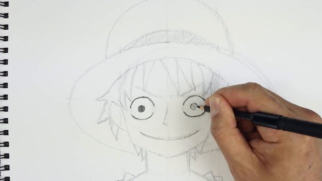 How To Draw Monkey D. Luffy | One Piece смотреть онлайн