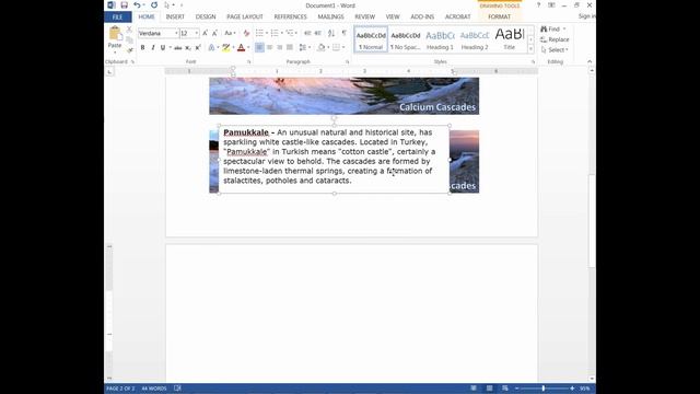 Making a double sided bookmark using Word смотреть онлайн