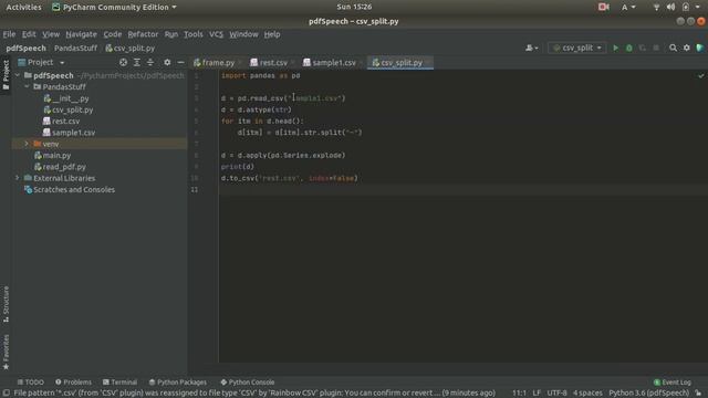 Python Tutorial: Split CSV rows to multiple rows смотреть онлайн