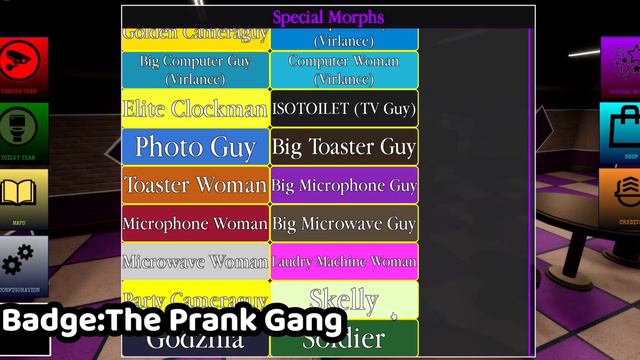 Roblox:"Toilet Piggy RP: Rebooted"BADGES:The Prank Gang(with Godzilla)+Fighting until the end смотреть онлайн