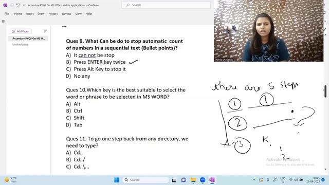 Accenture Common Applications and MS Office Questions | Accenture August Exam Questions #accenture смотреть онлайн