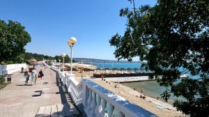 Обзор пляжа пансионата Приветливый берег / Отдых в Геленджике