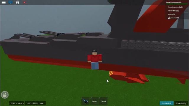 ROBLOX Space Construction {My Space Battleship Yamato} смотреть онлайн