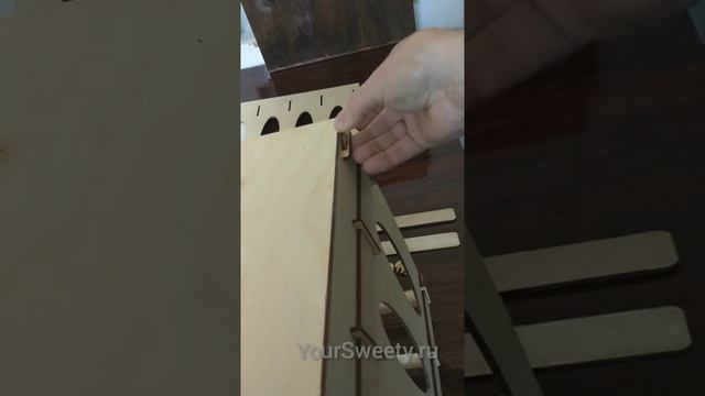 Сборка стеллажа для зефира и пряников