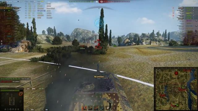 World of Tanks Jagdpanzer E-100 - 9 Kills - 9.7K Damage смотреть онлайн