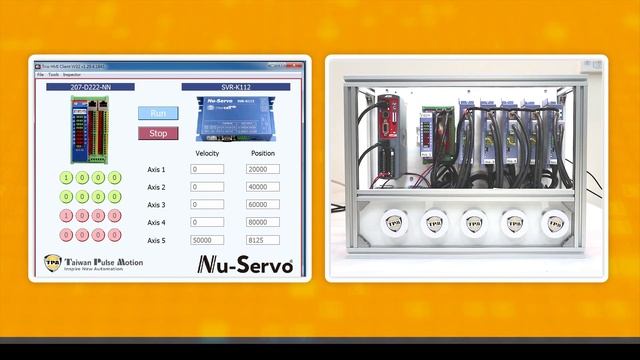 Trio MC6N Motion Controller & TPM EtherCAT NuServo Drive. смотреть онлайн