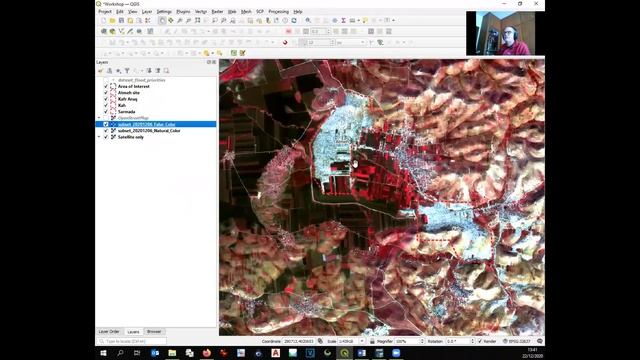Sentinel 2, Imagery displayed in qGis and SNAP смотреть онлайн