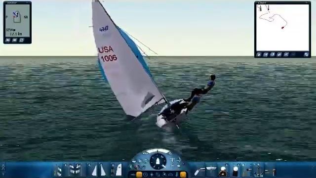 Sail simulator - 004 - 470er (HD) смотреть онлайн